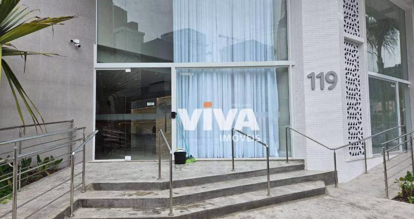 Apartamento com 2 dormitórios para alugar, 71 m² por R$ 5.630,00/mês - Praia Brava - Itajaí/SC