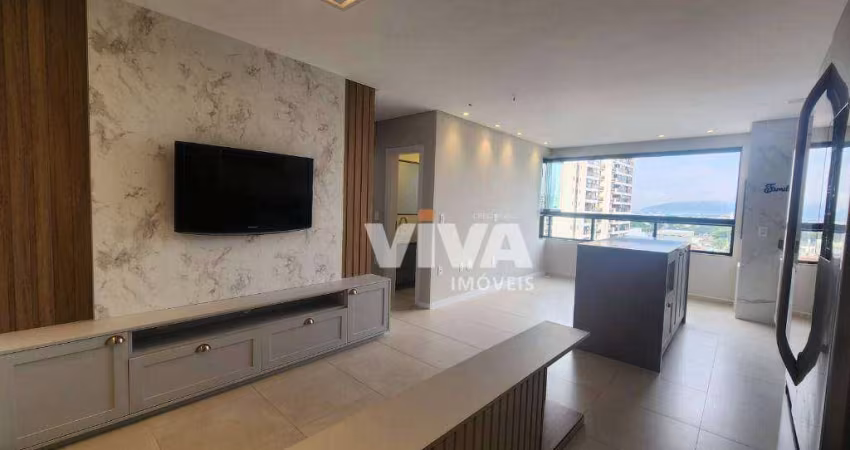 Apartamento com 2 dormitórios para alugar, 59 m² por R$ 4.590,00/mês - São João - Itajaí/SC