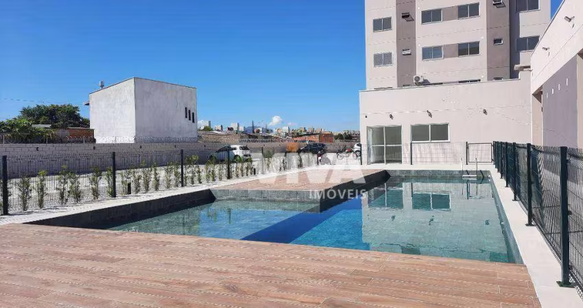 Apartamento com 2 dormitórios para alugar, 41 m² por R$ 2.295/mês - Cordeiros - Itajaí/SC