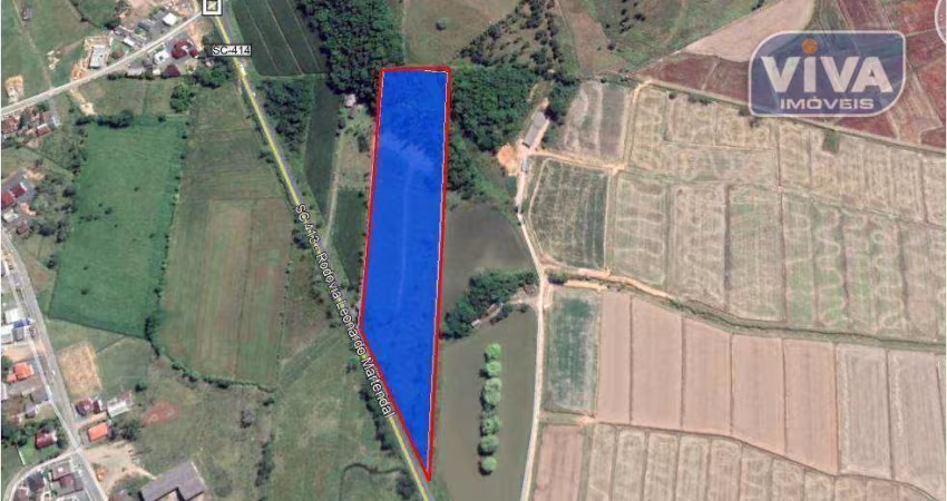 Terreno à venda, 28000 m² por R$ 3.200.000,00 - Escalvados - Navegantes/SC