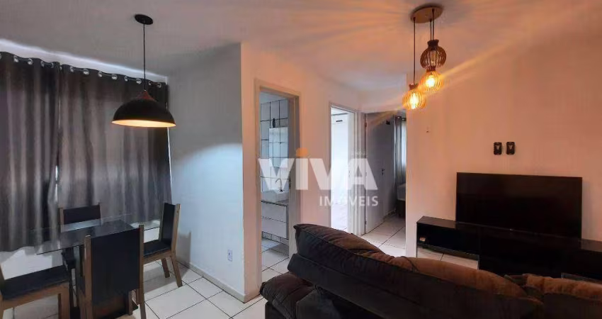 Apartamento com 2 dormitórios para alugar, 48 m² por R$ 2.350/mês - Espinheiros - Itajaí/SC