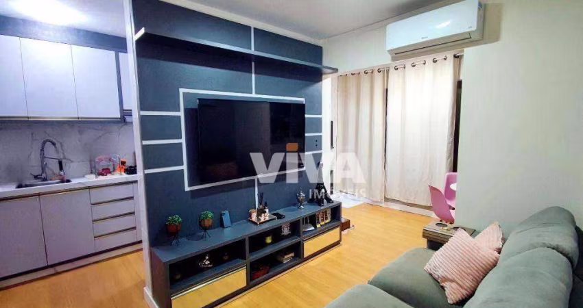 Apartamento com 2 dormitórios à venda, 55 m² por R$ 370.000 - Cordeiros - Itajaí/SC