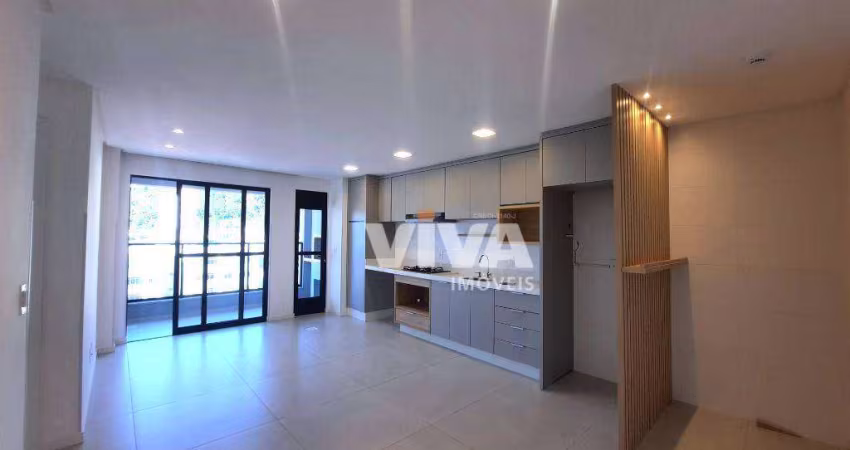 Apartamento com 2 dormitórios para alugar, 70 m² por R$ 4.213,00/mês - Centro - Itajaí/SC