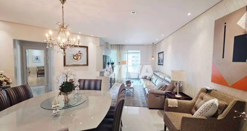 Apartamento com 3 dormitórios para alugar, 142 m² por R$ 11.100/mês - Centro - Itajaí/SC