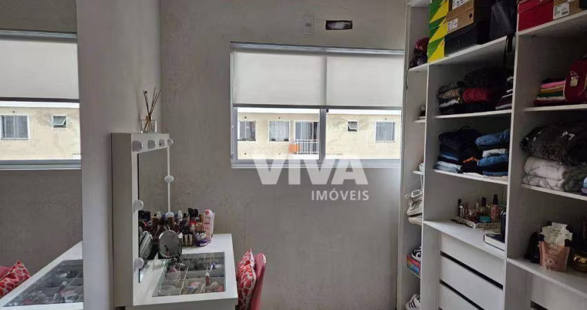 Apartamento com 2 dormitórios para alugar, 50 m² por R$ 2.512/mês - Ressacada - Itajaí/SC