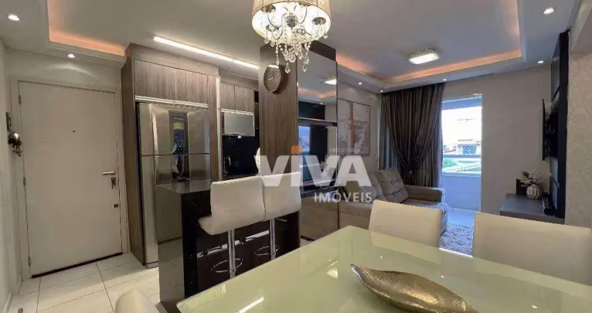 Apartamento com 2 dormitórios à venda, 54 m² por R$ 450.000,00 - Cordeiros - Itajaí/SC