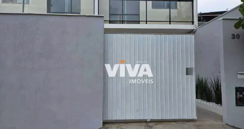 Apartamento com 2 dormitórios para alugar, 32 m² por r$ 1.600,00/mês - santa regina - itajaí/sc