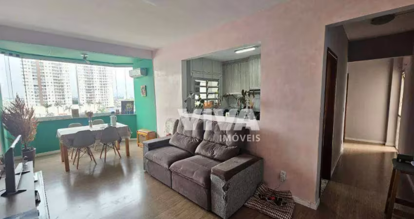 Apartamento com 2 dormitórios para alugar, 78 m² por r$ 4.775,00/mês - são joão - itajaí/sc