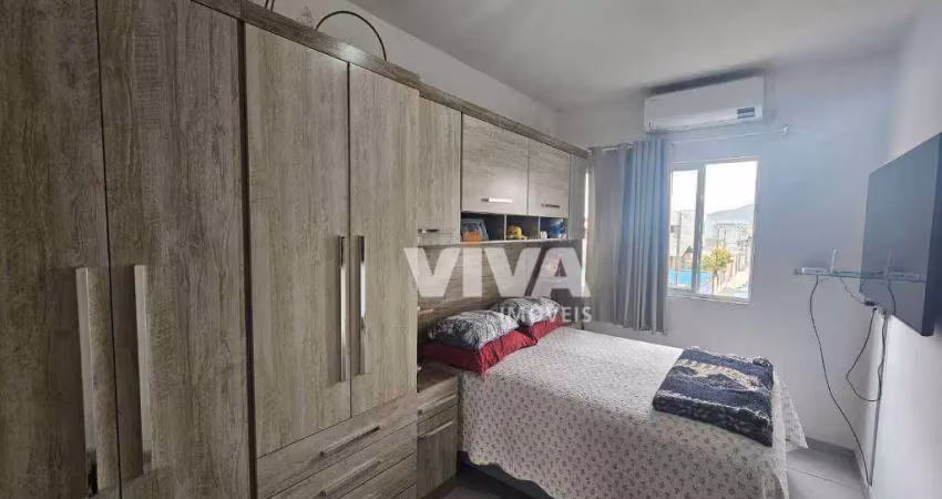 Apartamento com 2 dormitórios à venda, 54 m² por r$ 400.000 - são vicente - itajaí/sc