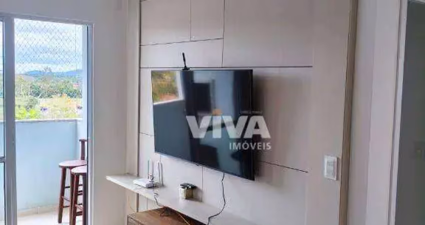 Apartamento com 2 dormitórios para alugar, 55 m² por r$ 2.975,00/mês - itaipava - itajaí/sc