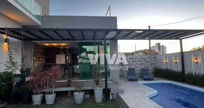Casa com 3 dormitórios para alugar, 200 m² por r$ 10.500/mês - centro - navegantes/sc