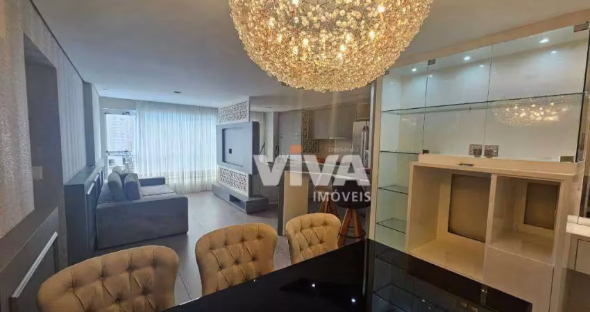Apartamento com 3 dormitórios para alugar, 108 m² por r$ 12.489,11/mês - fazenda - itajaí/sc