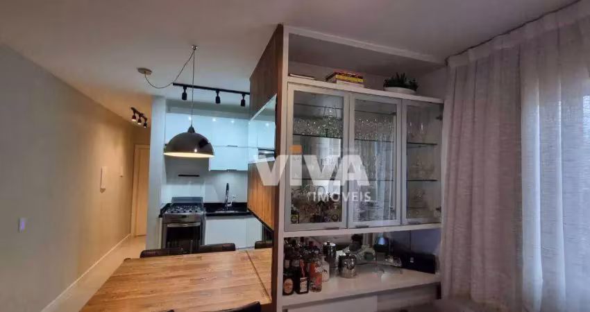 Apartamento com 2 dormitórios à venda, 60 m² por r$ 690.000 - centro - itajaí/sc