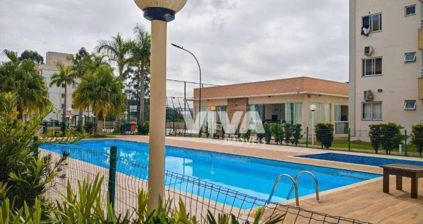 Apartamento com 2 dormitórios à venda, 56 m² por r$ 260.000 - espinheiros - itajaí/sc