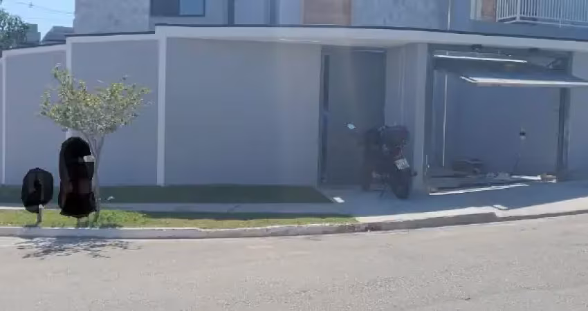 Lindo sobrado de esquina com 4 suites, a mais linda da villas do jaguari