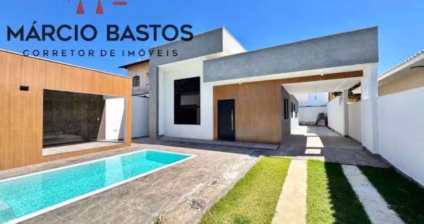 Casa para venda em araruama, vila capri, 3 dormitórios, 2 suítes, 4 banheiros