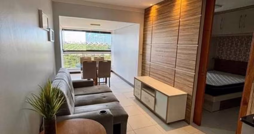 Apartamento Mobiliado para Locação em Salvador, Caminho das Árvores, 1 dormitório, 1 suíte, 1 banheiro, 1 vaga