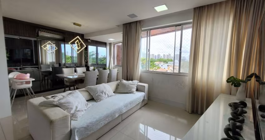 Apartamento Mobiliado para Venda em Salvador, Pituba, 3 dormitórios, 1 suíte, 4 banheiros, 1 vaga