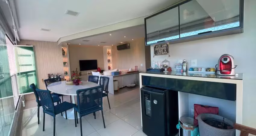 Apartamento mobiliado para venda em salvador, pituba, 3 dormitórios, 3 suítes, 4 banheiros, 3 vagas