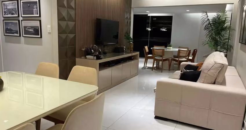 Apartamento mobiliado para venda em salvador, alphaville i, 3 dormitórios, 1 suíte, 3 banheiros, 2 vagas