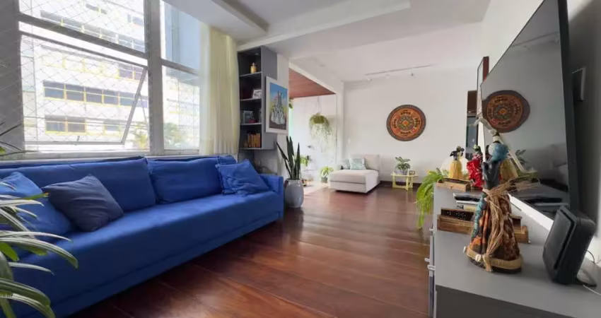 Apartamento mobiliado para venda em salvador, graça, 3 dormitórios, 1 suíte, 4 banheiros, 2 vagas