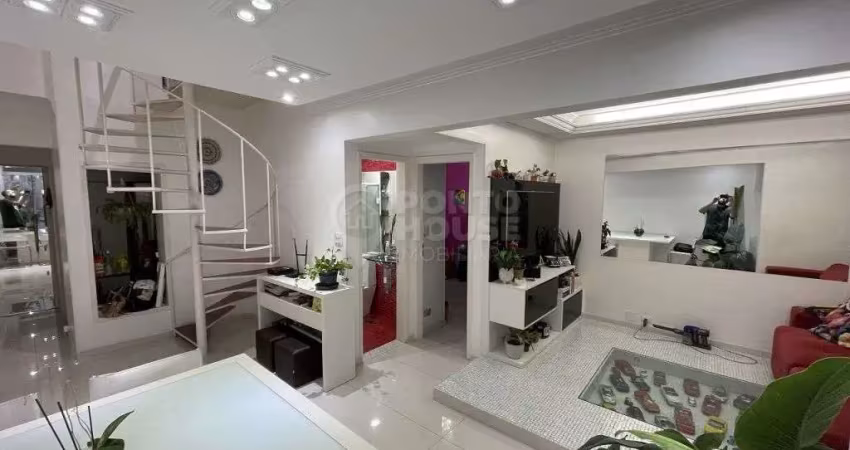 Cobertura Duplex   na Saúde, 110 m², 2 dormitórios, 3 banheiros, 1 Vaga.