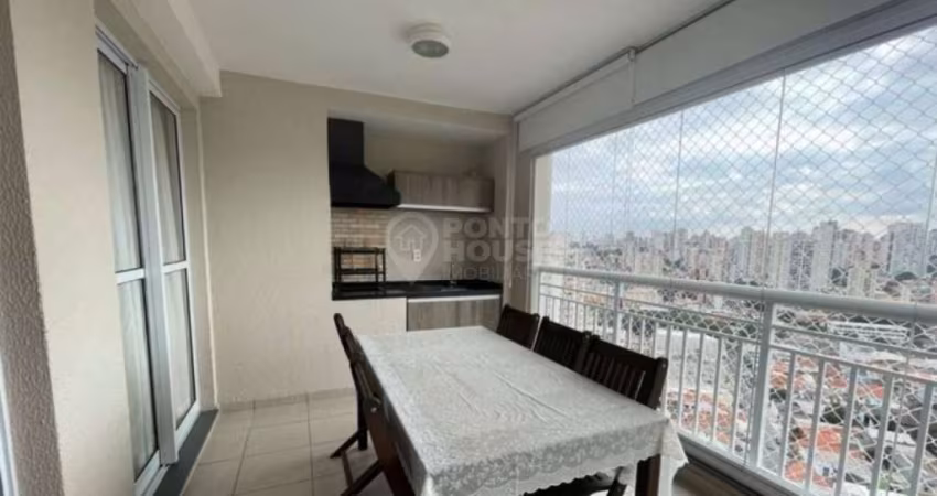 Apartamento à venda no bairro Vila Gumercindo, 3 dormitórios, 1 suíte, varanda gourmet