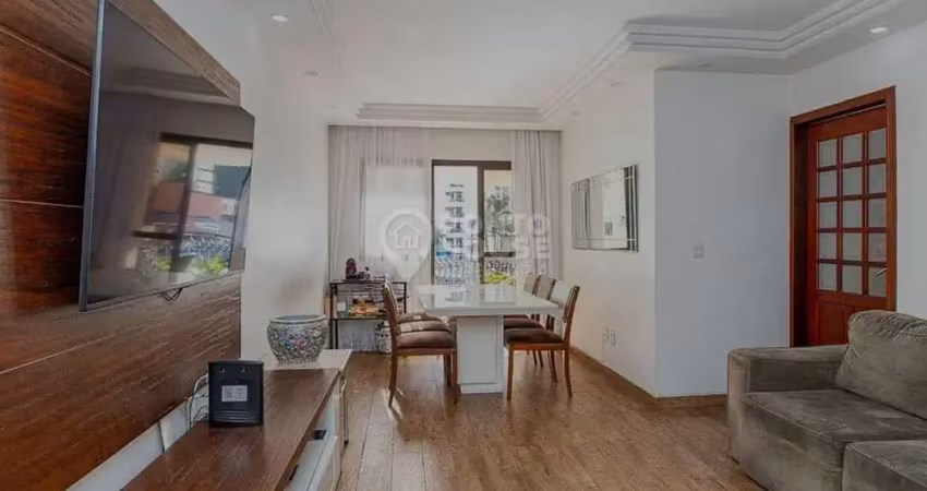 Apartamento à venda em moema com 110m², 3 suítes, 2 salas,4 banheiros e 2 vagas