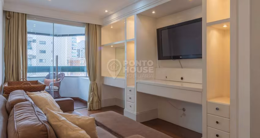 Apartamento Mobiliado para Locação no Bairro Moema com Lazer Completo