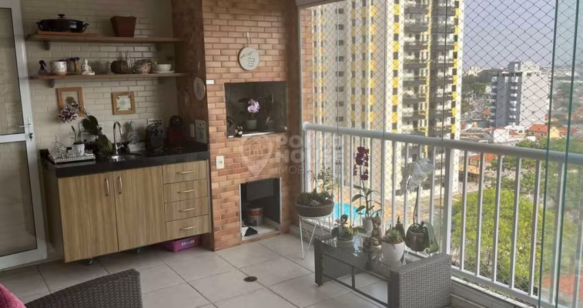 Apartamento à venda no bairro Vila Gumercindo com 3 dormitórios, 3 suítes e 3 vagas