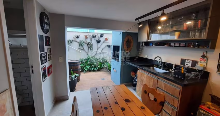 Sobrado à venda, bairro Mirandópolis 164m², 2 dormitórios,  2 vagas e espaço gourmet