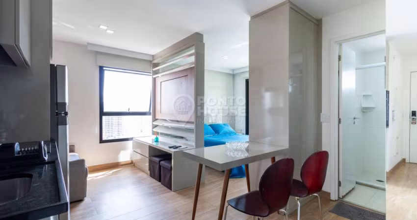 Studio Mobiliado para locação no bairro Campo Belo de 38m² e 1 dormitório