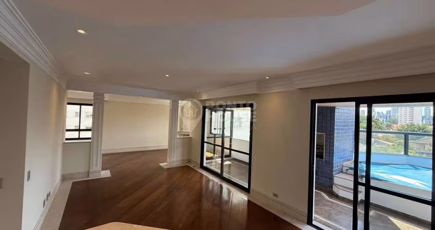 Apartamento penthouse à venda e locação no Brooklin de 216m², 3 suítes e 3 vagas