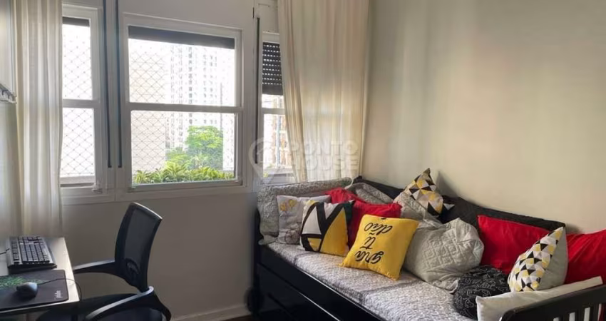 Apartamento à venda de 123 m² em Moema com 3 dormitórios, 1 suíte e 2 vagas