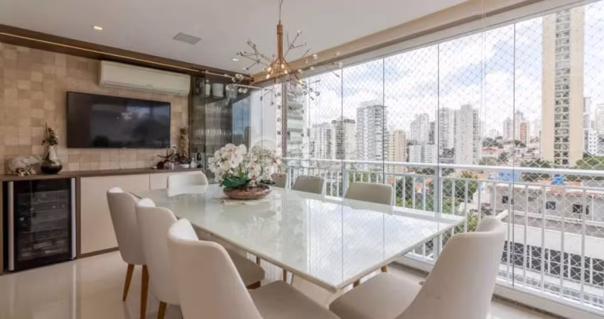 Apartamento mobiliado à venda no Bosque da Saúde de 3 dormitórios e 3 vagas