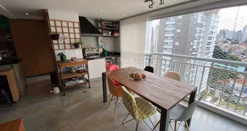 Apartamento à venda chácara inglesa, 97m² , 2 suítes, varanda gourmet, 2 vagas