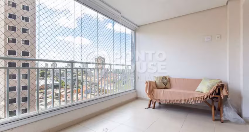 Apartamento mobiliado à venda no bairro saúde 3 dormitórios, varanda e 2 vagas