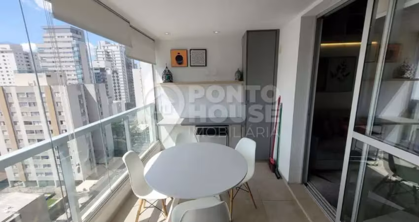 Studio à venda, 37m² na região de moema, 1 dormitório e 1 vaga