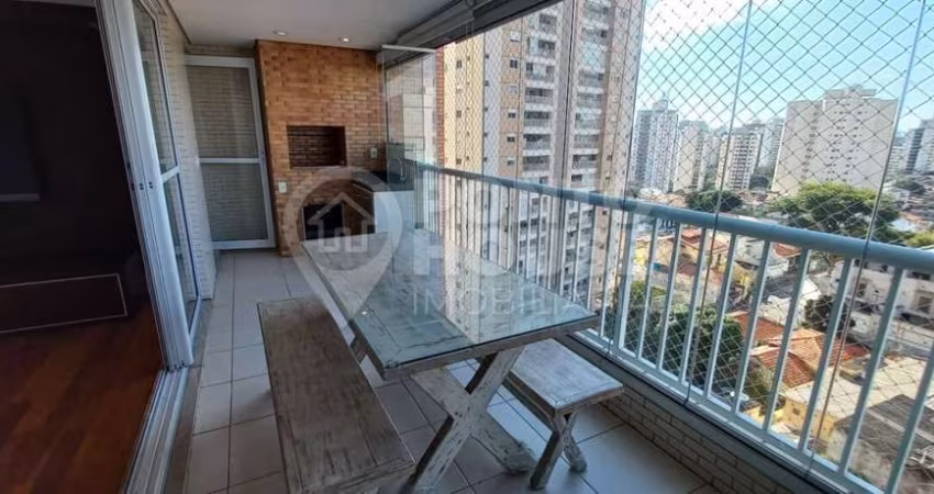 Apartamento à venda no Vila Gumercindo 3 dormitórios, 1 suíte varanda gourmet