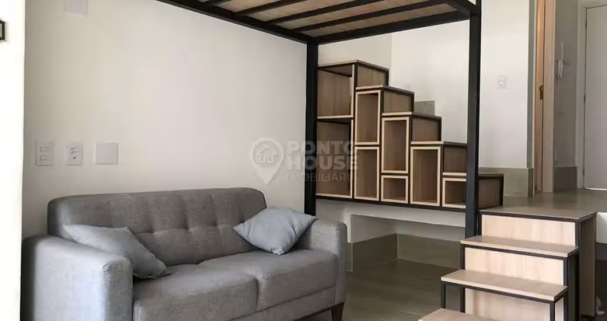 Studio novo mobiliado para venda e locação lazer completo  metrô santa cruz.