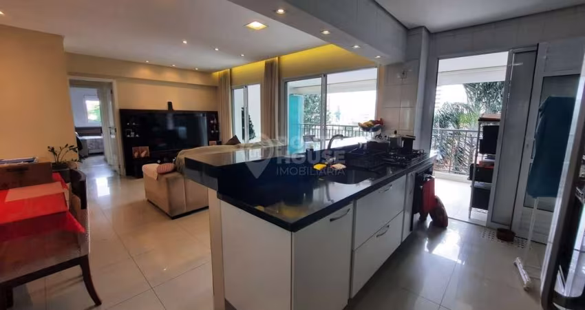 Apartamento à venda 3 dorm, 2 suítes, 2 vagas, varanda gourmet, Vl Gumercindo, vista livre