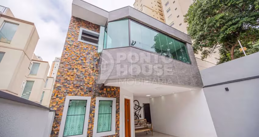 Sobrado de 285m² à venda na chácara inglesa, 5 dormitórios (1 suíte) e 6 vagas