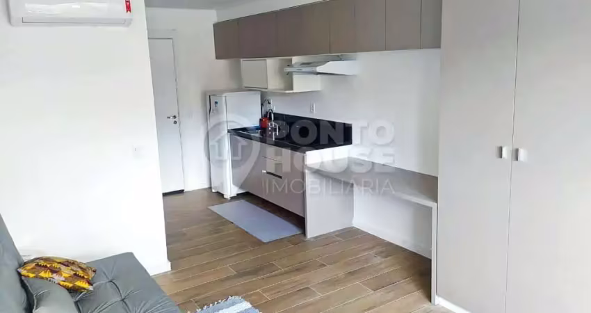Studio para locação em mirandópolis, 26,8 m², mobiliado, próximo do metrô