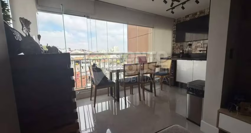 Apartamento à venda na vila das mercês, 2 dormitórios (1 suíte), varanda gourmet