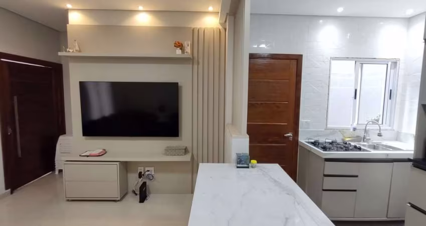 Casa para Venda em Mogi das Cruzes, Parque Santana, 2 dormitórios, 1 suíte, 2 banheiros, 2 vagas
