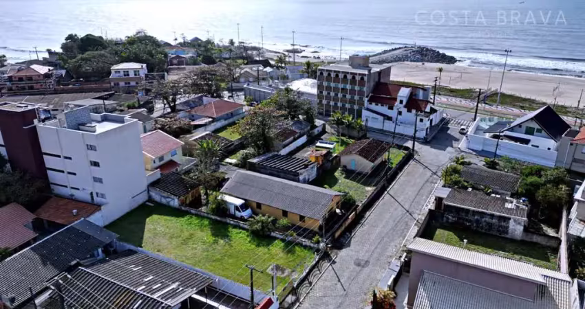 Lote de terreno pronto para construir com vista para o mar no centro  -  matinhos