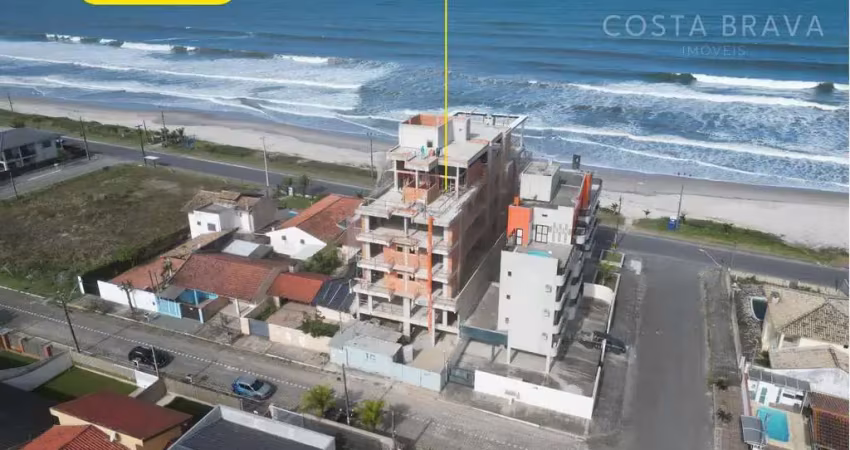 Apartamento 02 quartos (01 suíte) na beira mar em  matinhos