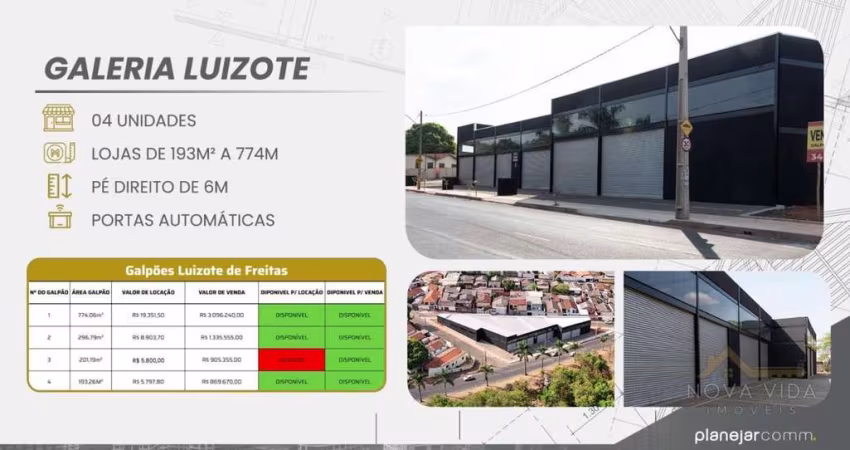 Galpão para Venda em Uberlândia, Luizote de Freitas
