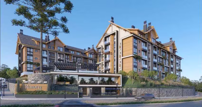 Apartamento com 2 suítes e vista privilegiada no residencial ravena, centro de canela