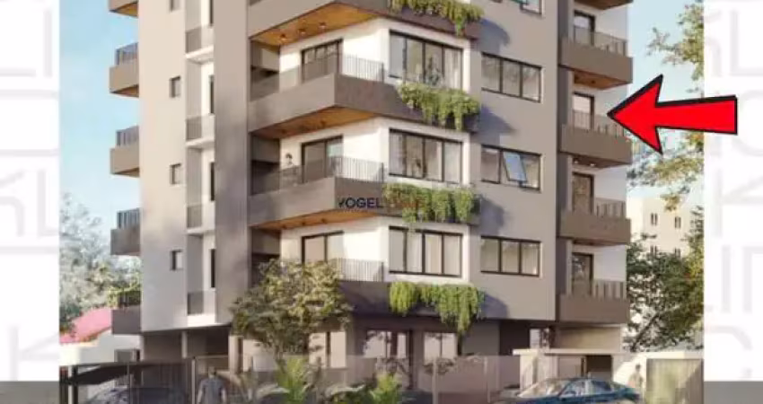 Apartamento de 76m2, 2 dorm. e churrasqueira na sacada à venda em canoas, nossa senhora das graças - entrega dez/25